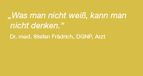 Alle reden ber Krankheiten, wir sprechen ber das Rauchen.