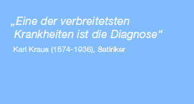 Alle reden ber Krankheiten, wir sprechen ber das Rauchen.